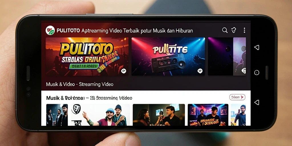 Tampilan antarmuka PULITOTO yang menawan dan mudah digunakan.